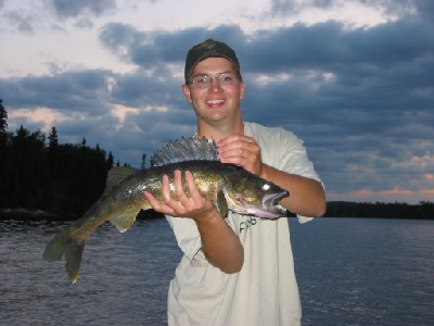 Walleye Fishing August 2002.